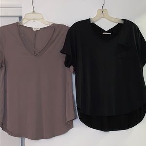 2 size medium tops - read description
